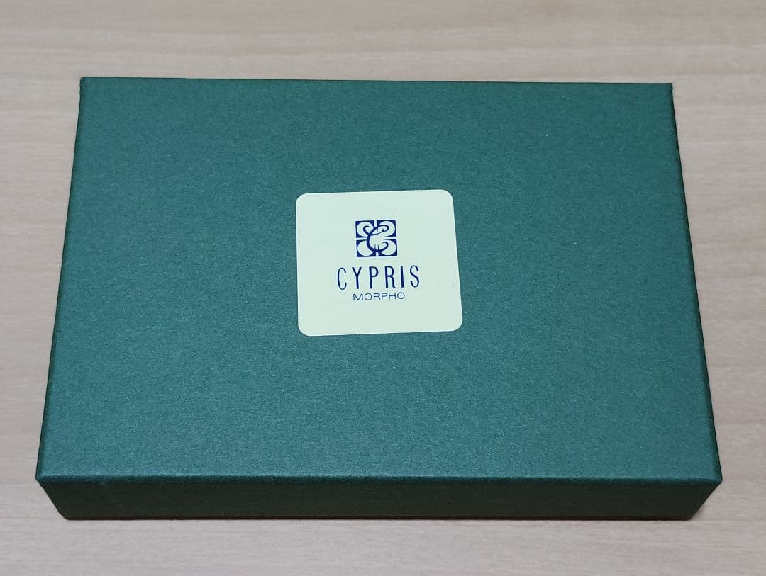 【新品未使用】CYPRIS 黒 レザー 名刺入れ(Box Calf)