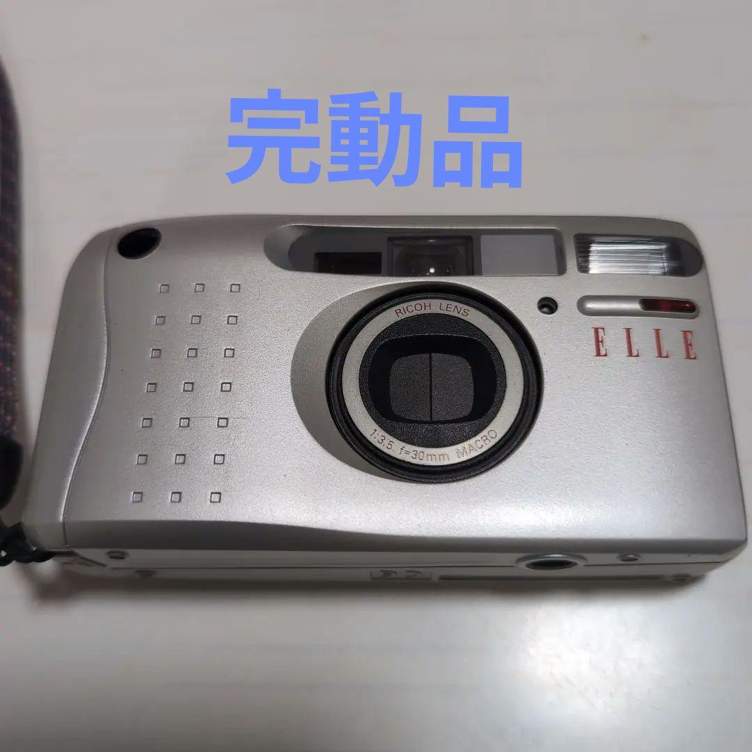 ELLE コンパクトフィルムカメラ RICOH LENS 38mm