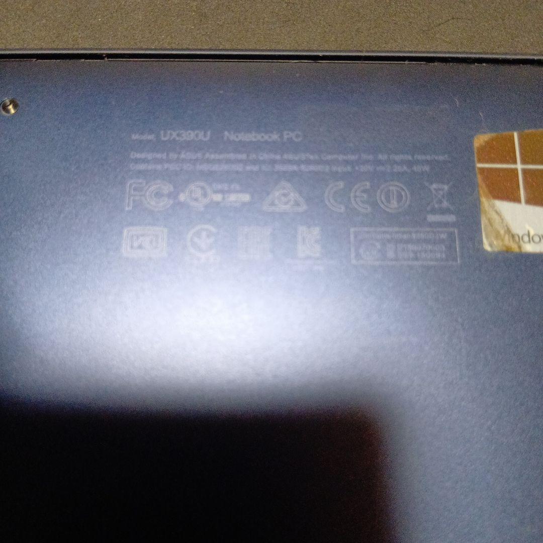 ASUS ZenBook UX390U Core i5 ノートPC ジャンク