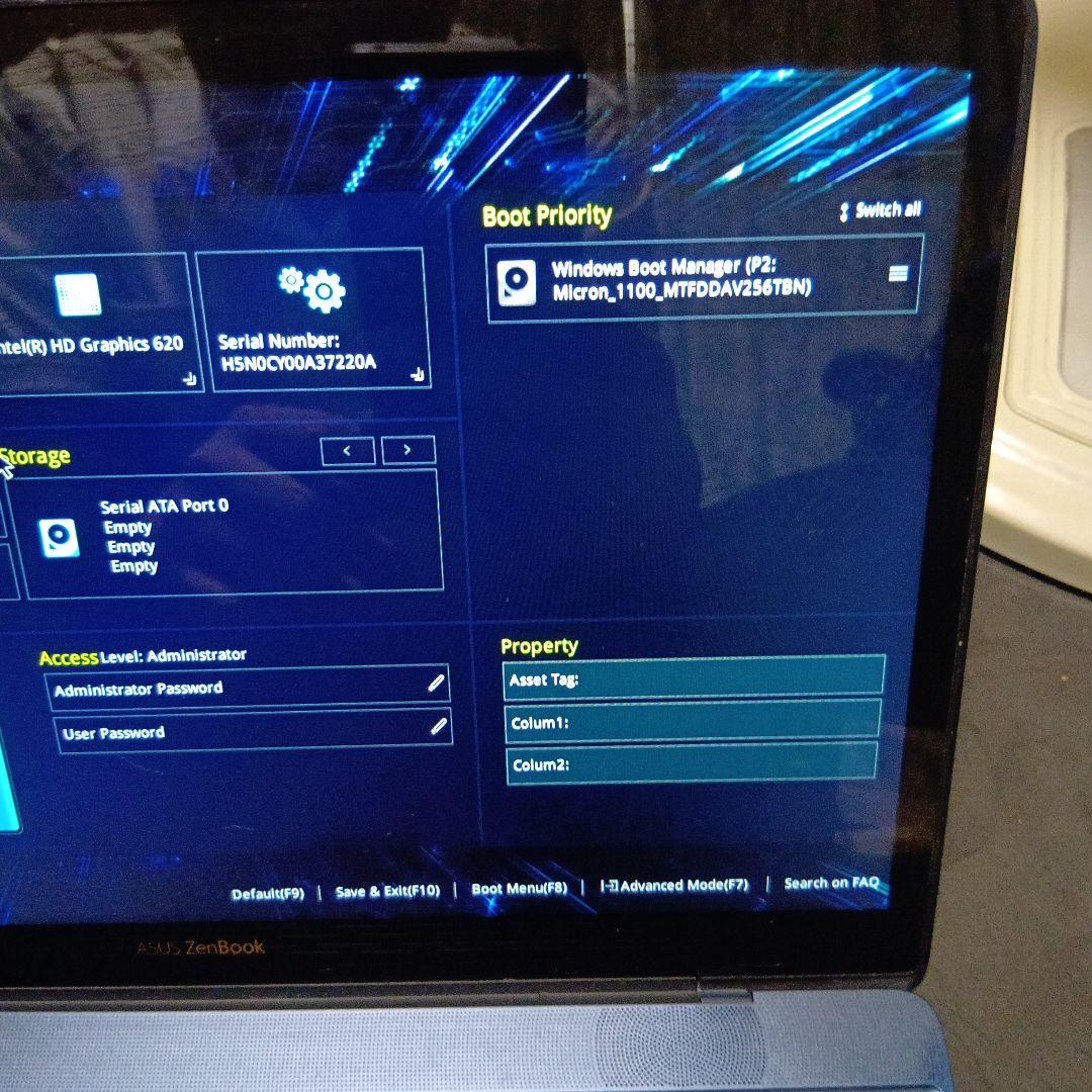 ASUS ZenBook UX390U Core i5 ノートPC ジャンク