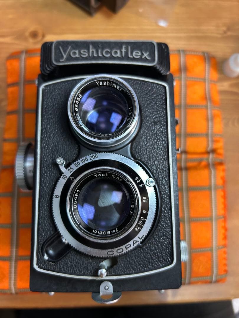 YASHICA ヤシカ Yashicaflex 二眼レフカメラ 動作OK