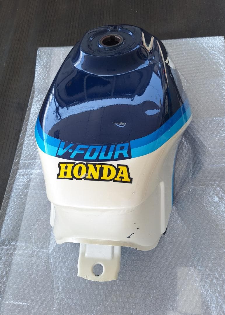 ホンダ VF400F タンク 青/白