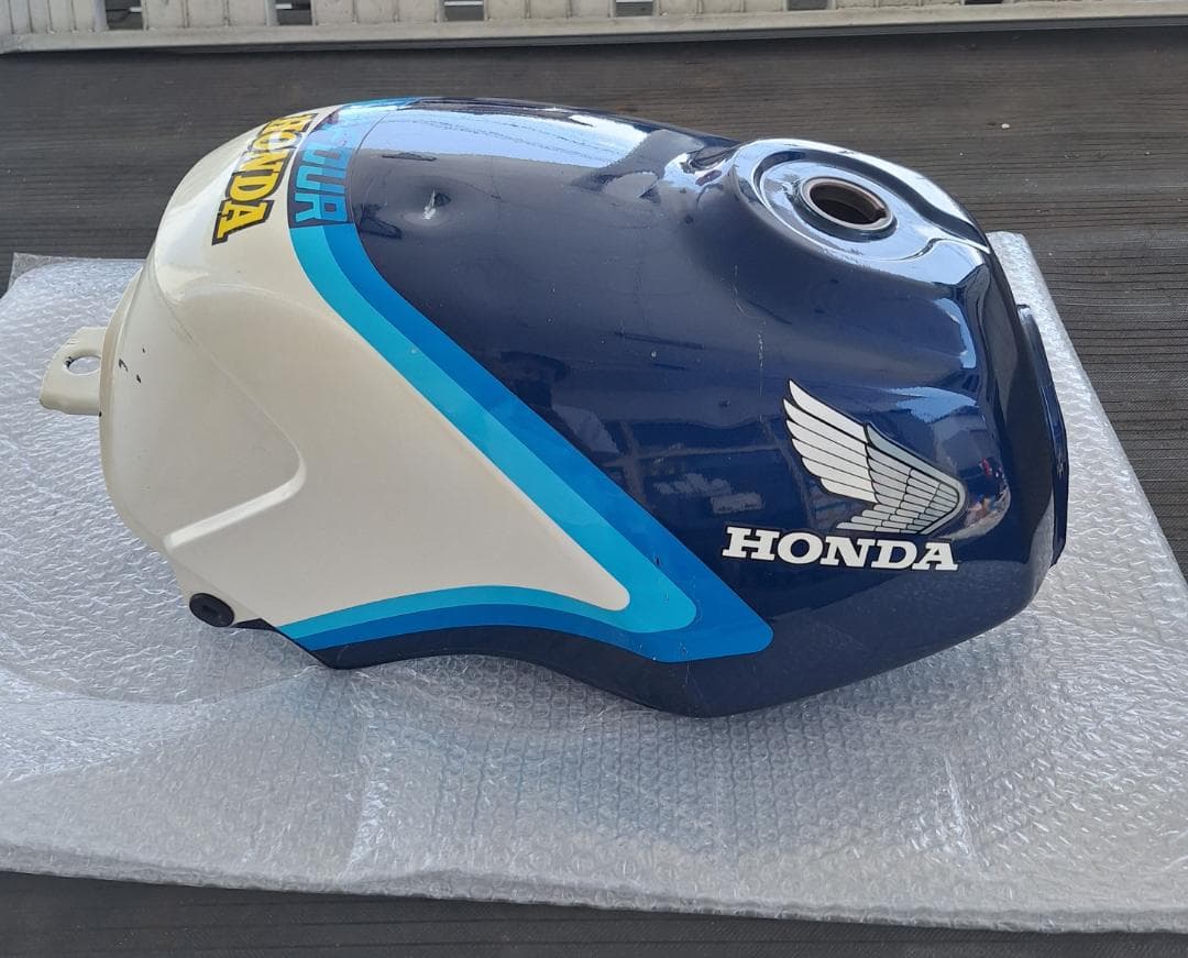 ホンダ VF400F タンク 青/白