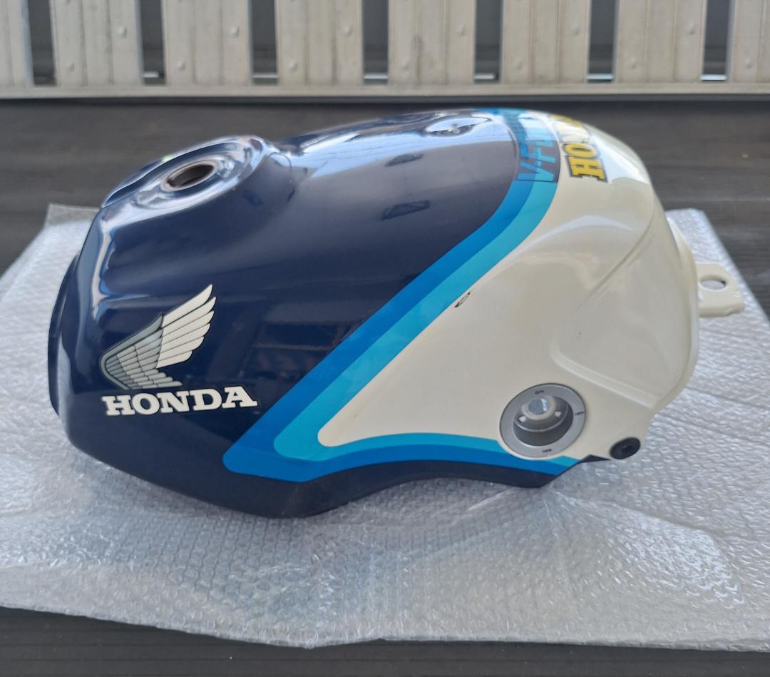 ホンダ VF400F タンク 青/白