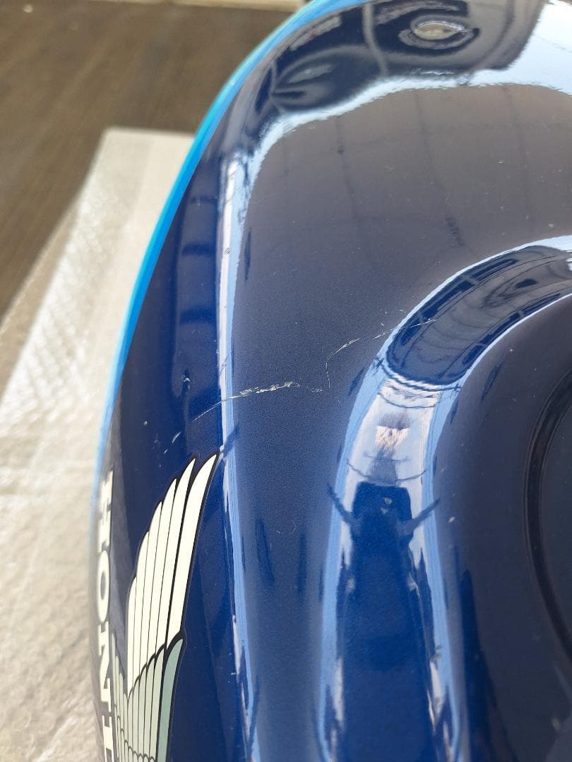 ホンダ VF400F タンク 青/白