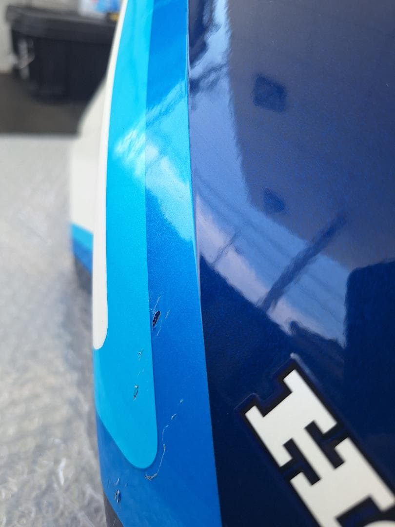 ホンダ VF400F タンク 青/白