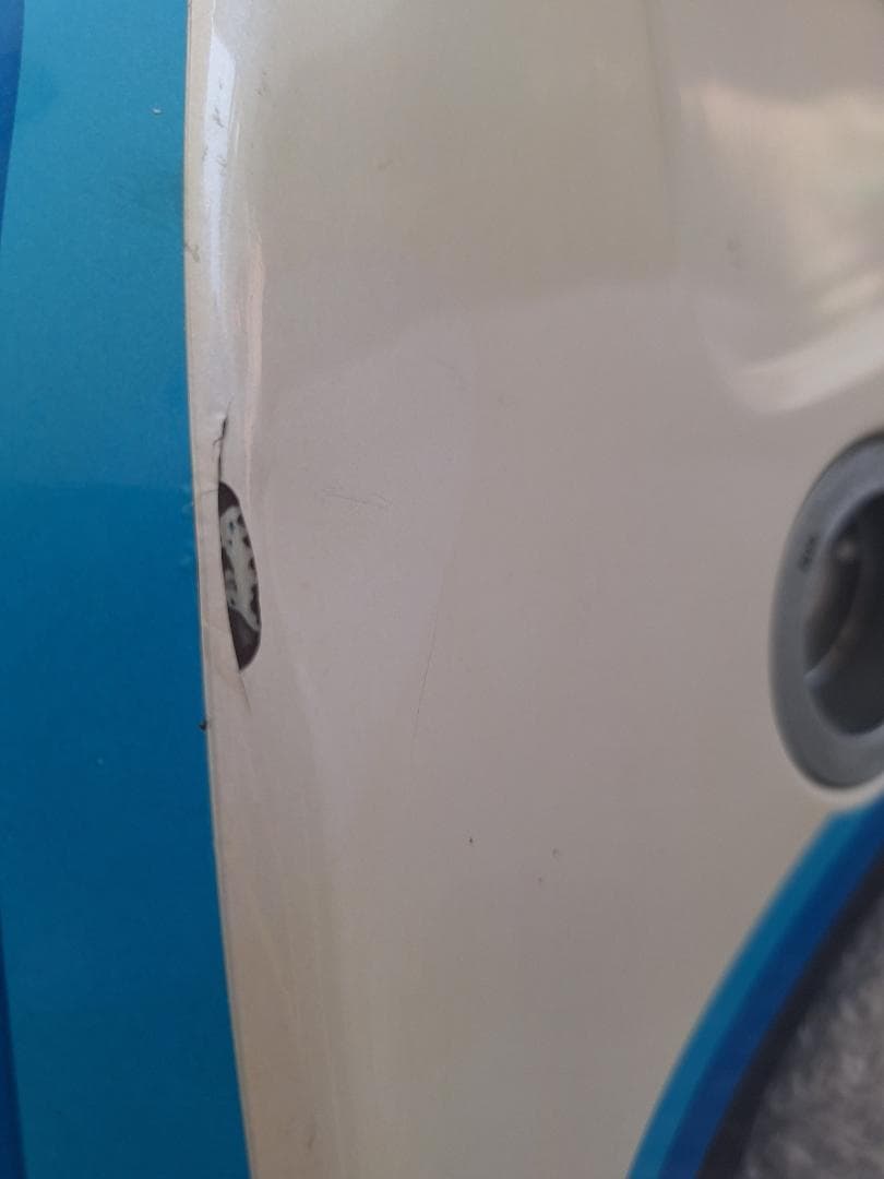 ホンダ VF400F タンク 青/白