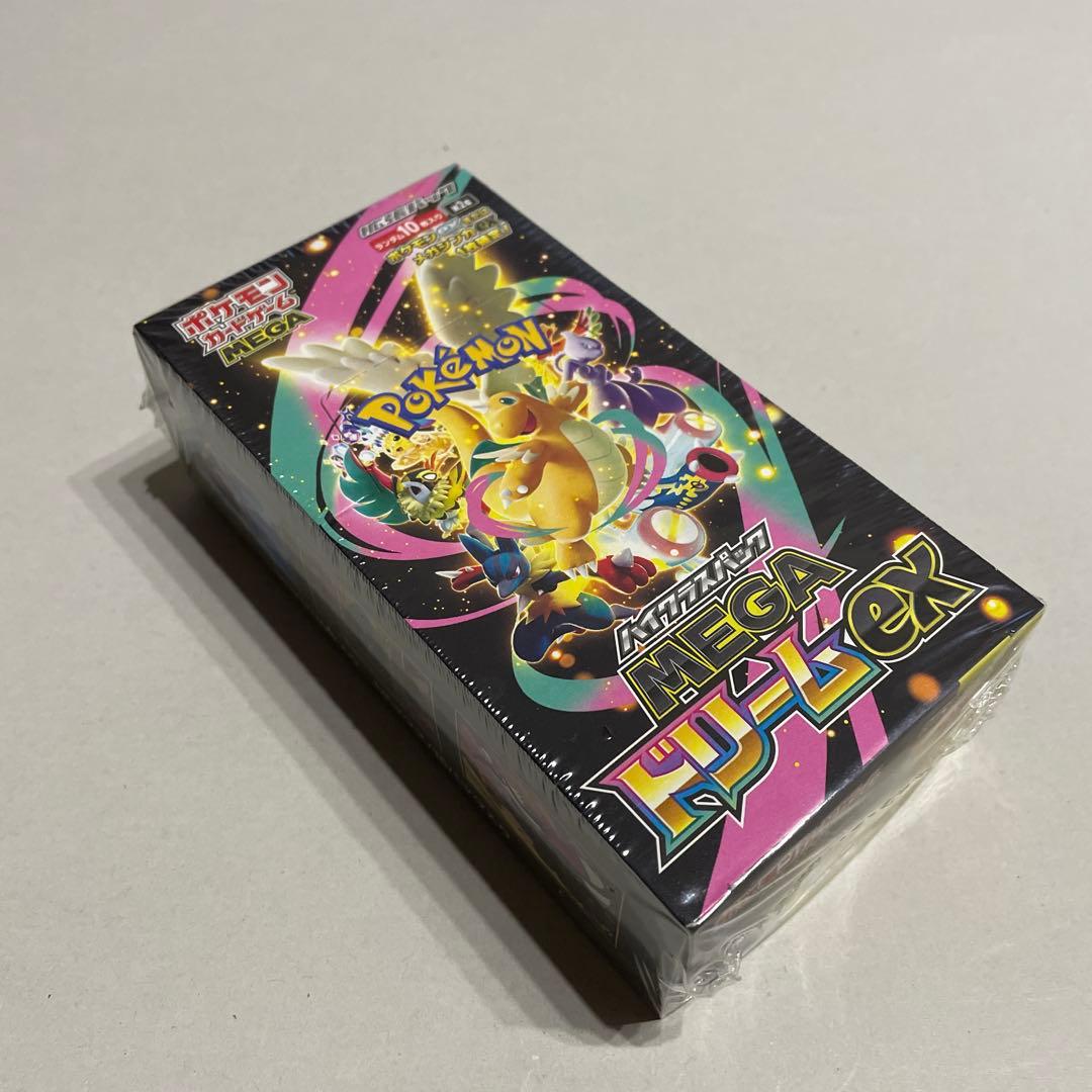 シュリンク付き新品未開封ポケモンカードゲーム MEGA ドリームex1BOX