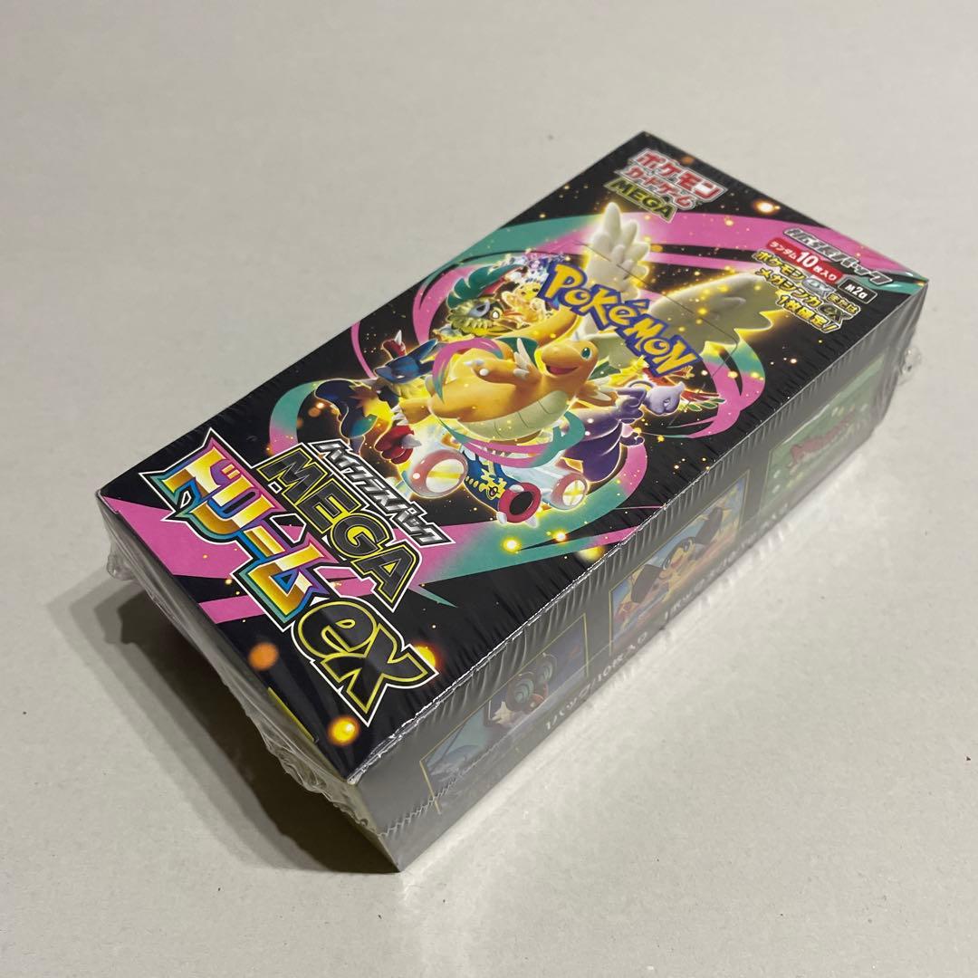 シュリンク付き新品未開封ポケモンカードゲーム MEGA ドリームex1BOX
