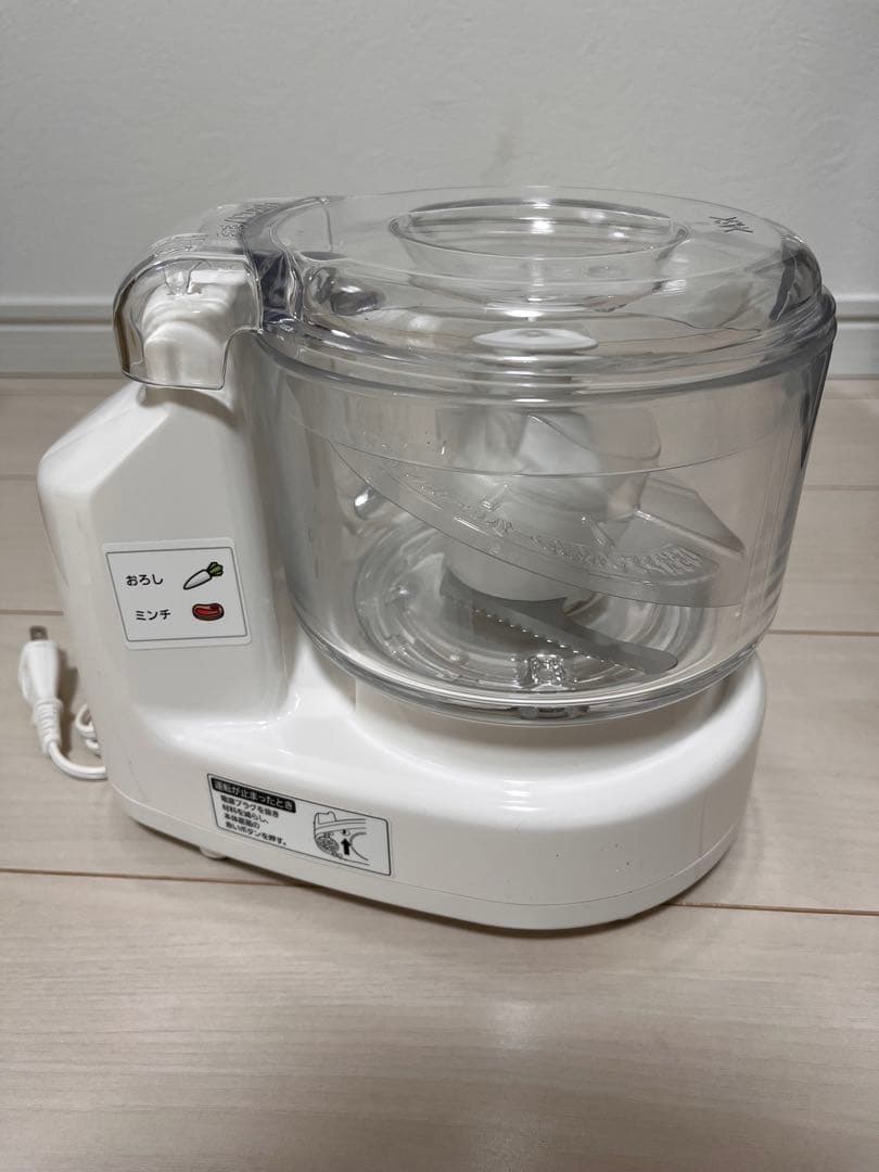 【未使用‐新品】　パナソニック フードプロセッサー MK-K48P ホワイト