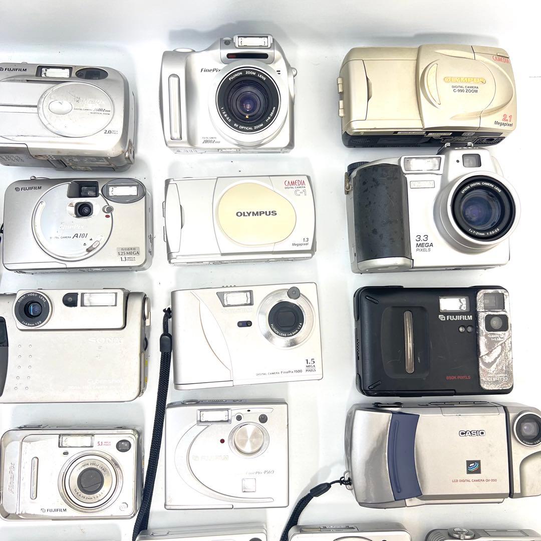 デジカメ　31台　まとめ売り　OLYMPUS FUJIFILM SONY など