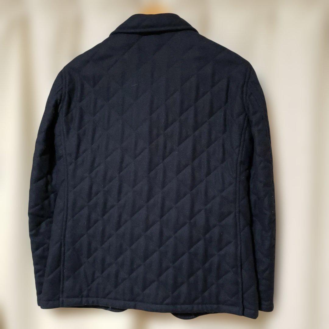 トゥモローランド●テーラードジャケット●XL●キルティング●ウール●美品