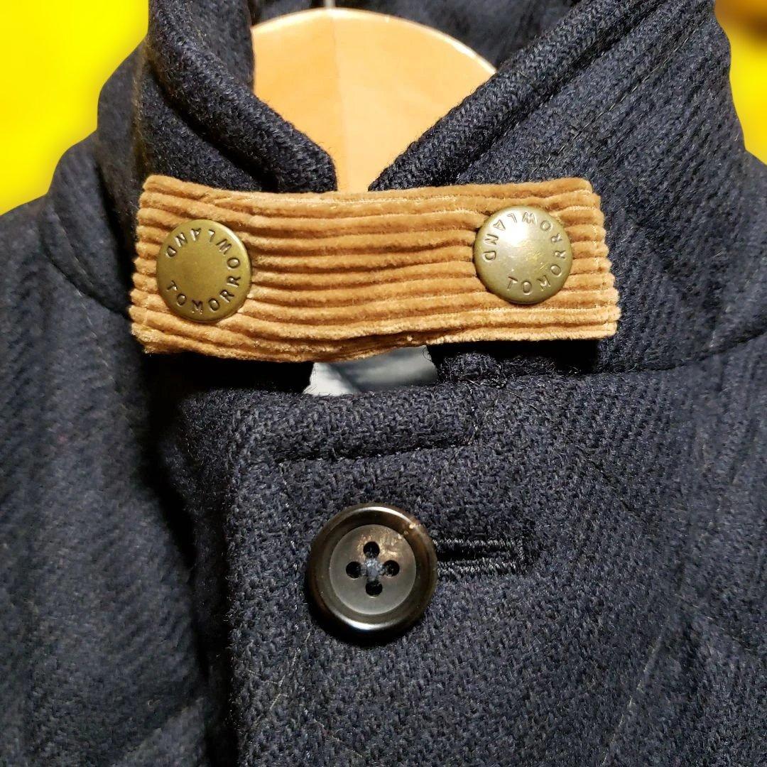 トゥモローランド●テーラードジャケット●XL●キルティング●ウール●美品