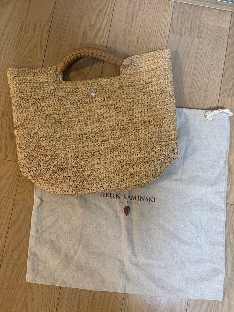 ☆美品 HELEN KAMINSKI かごバッグ