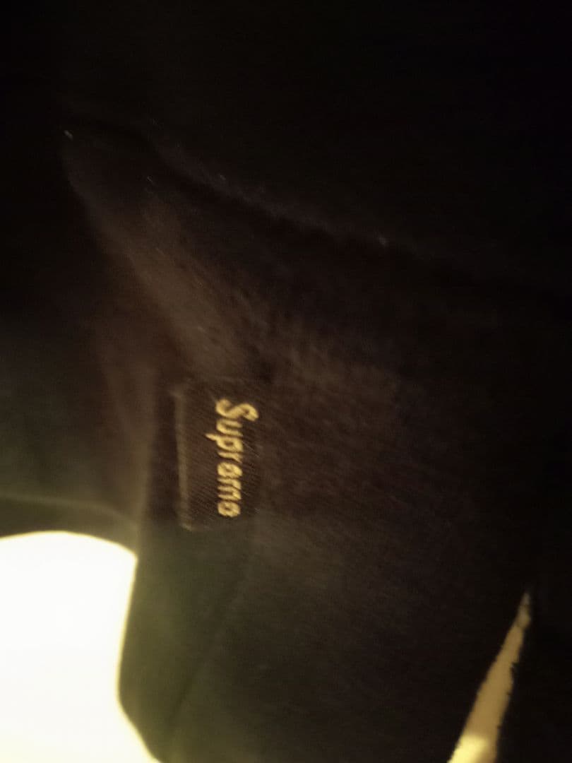 supreme 18aw box logo crewneck 黒スウェット