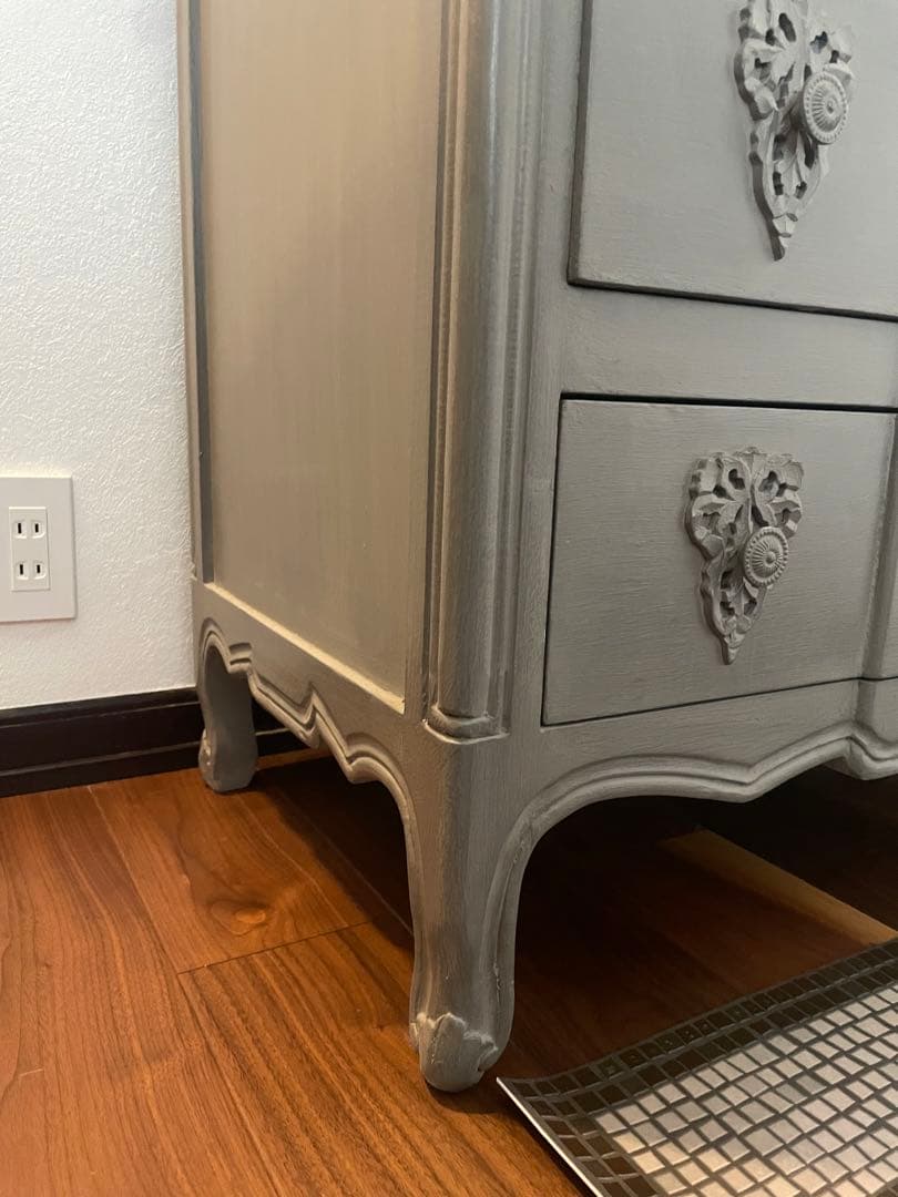 フレンチスタイル グレー チェスト ブランドジュリエオリジナル