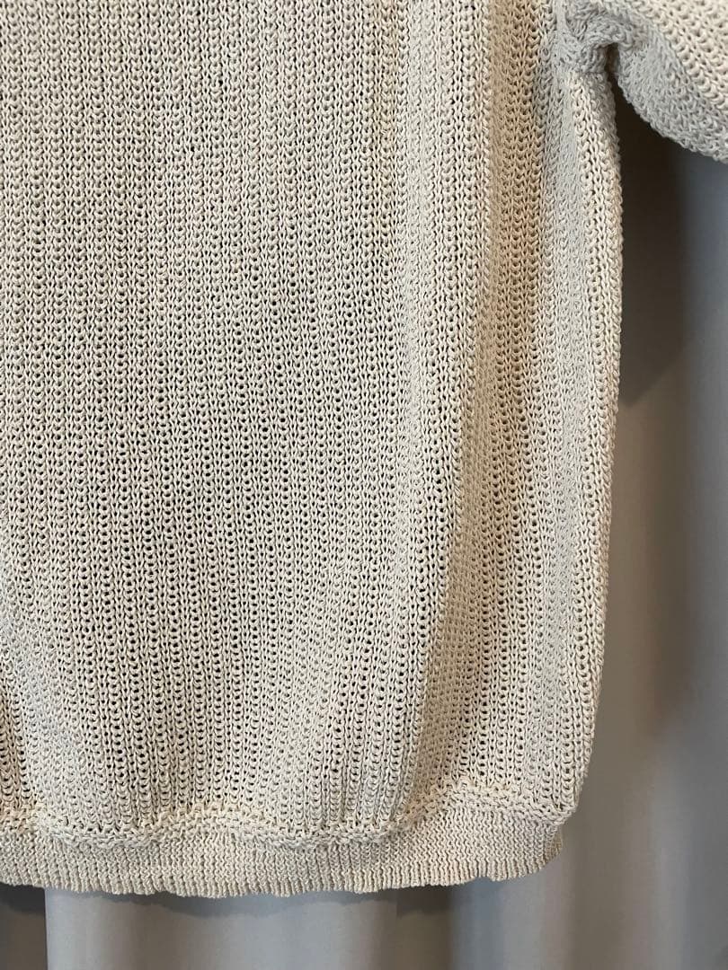 【みん】FRED PERRY フレッドペリー ニットポロ リネンライク