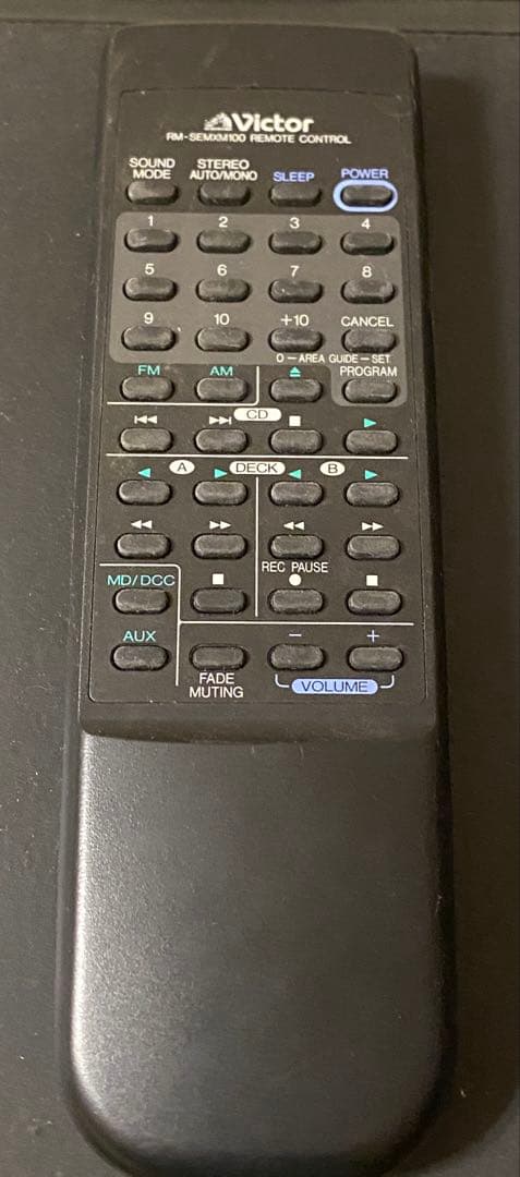 Victor ミニコンポ CDプレーヤー・カセットデッキ