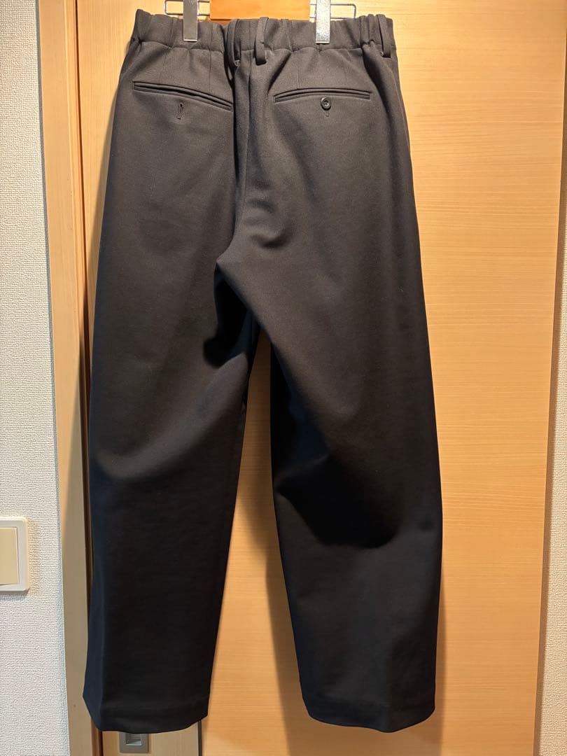 PLST コットンブレンドワイドパンツ