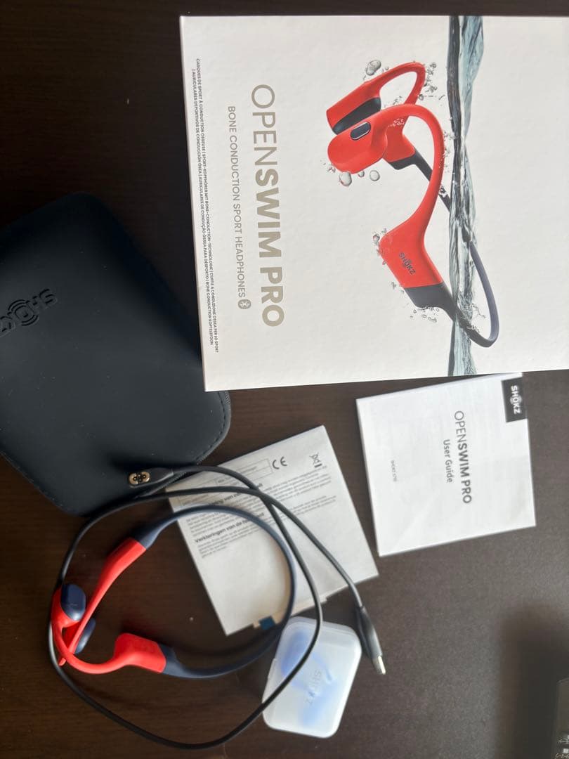 ひろゆき SHOKZ OPEN SWIM PRO 完全防水骨伝導イヤホン