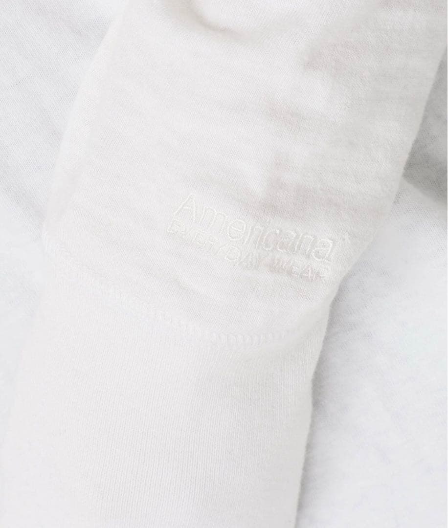 トップス AMERICANA/CREWNECK LONG SLEEVE TEE