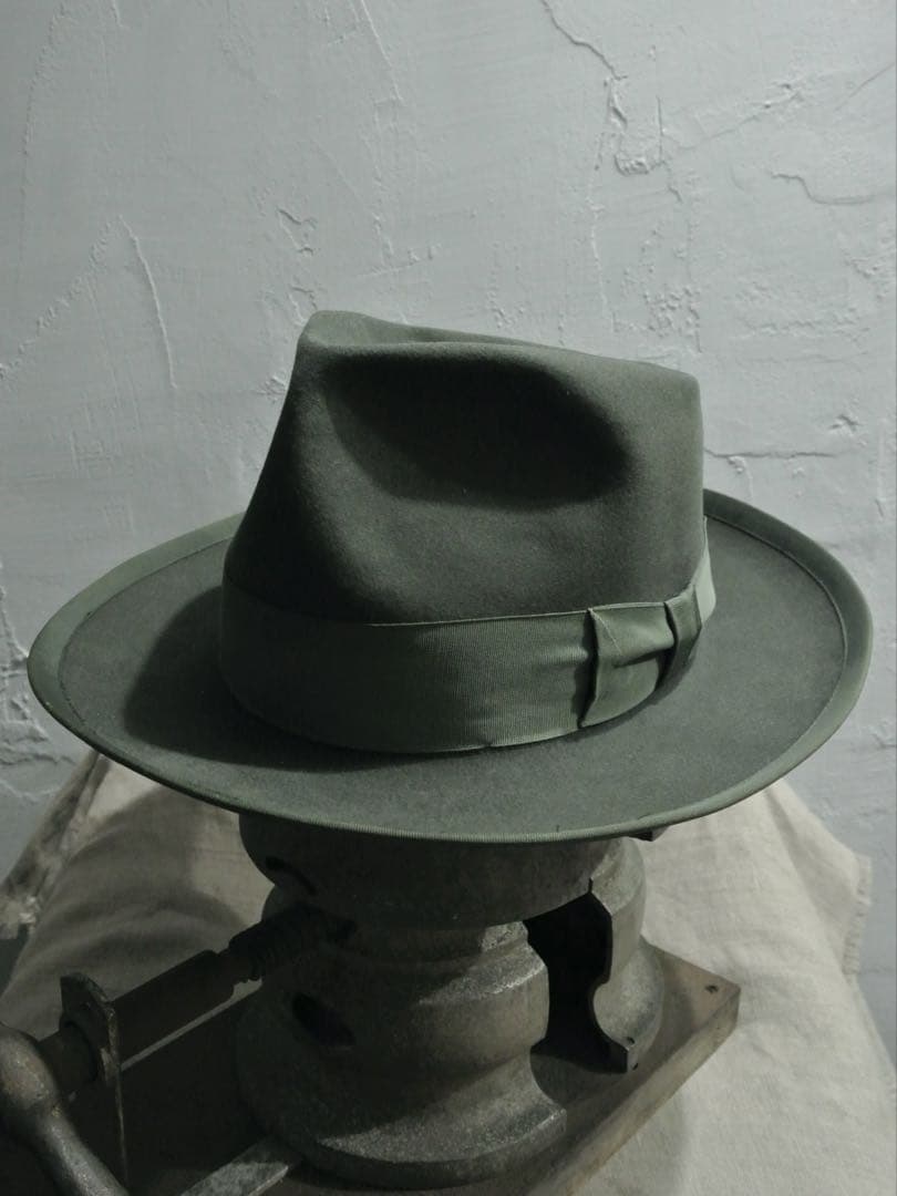 帽子 50s Vintage STETSON Stetsonian 1/4 58cm