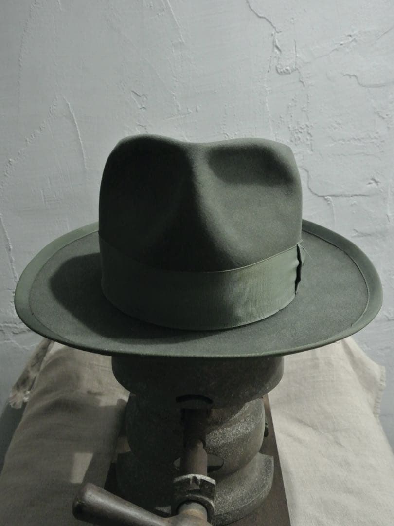 帽子 50s Vintage STETSON Stetsonian 1/4 58cm