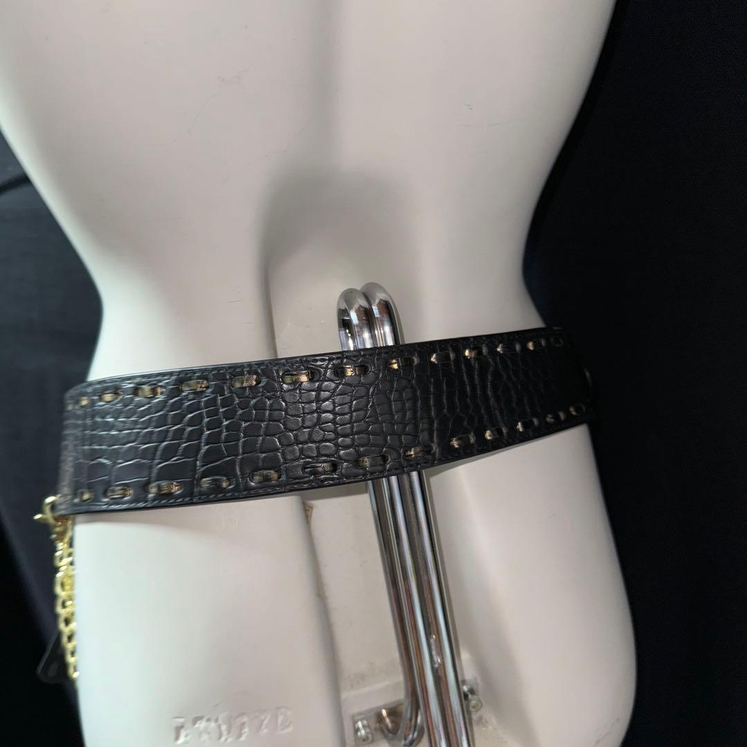 d.i.a. 平成ギャル Y2K ベルト グランジ ロゴ 強ギャル 黒ギャル