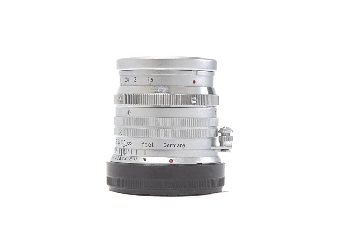 ライカ Leica 単焦点レンズ summarit 5cm f1.5 シルバー