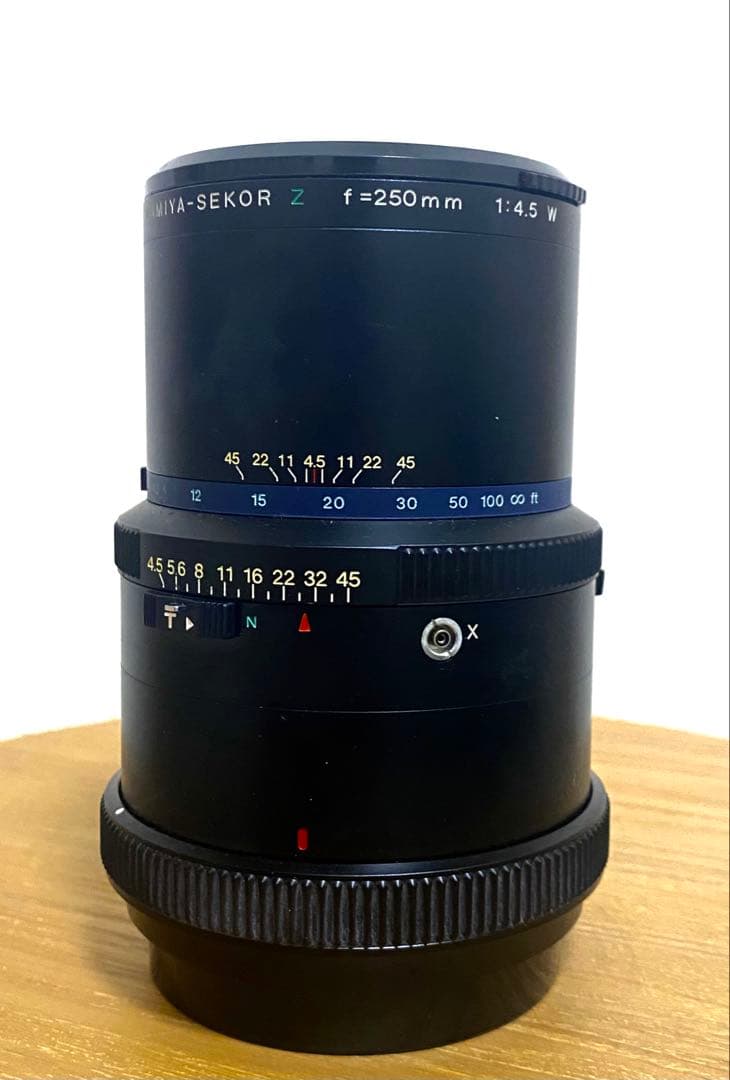 Mamiya-Sekor Z レンズ f 250mm 1:4.5