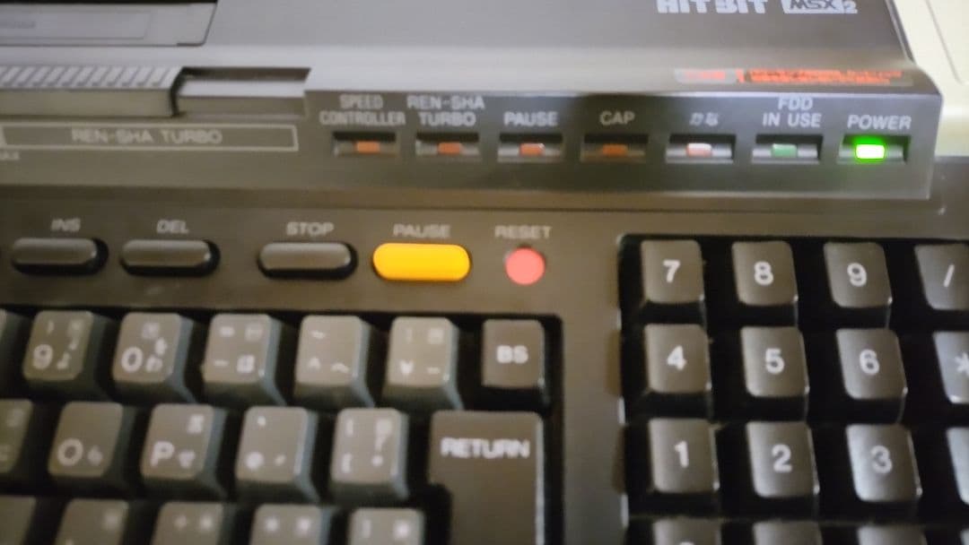 SONY MSX2 HB-F1XDmk2 通電確認済 ジャンク品