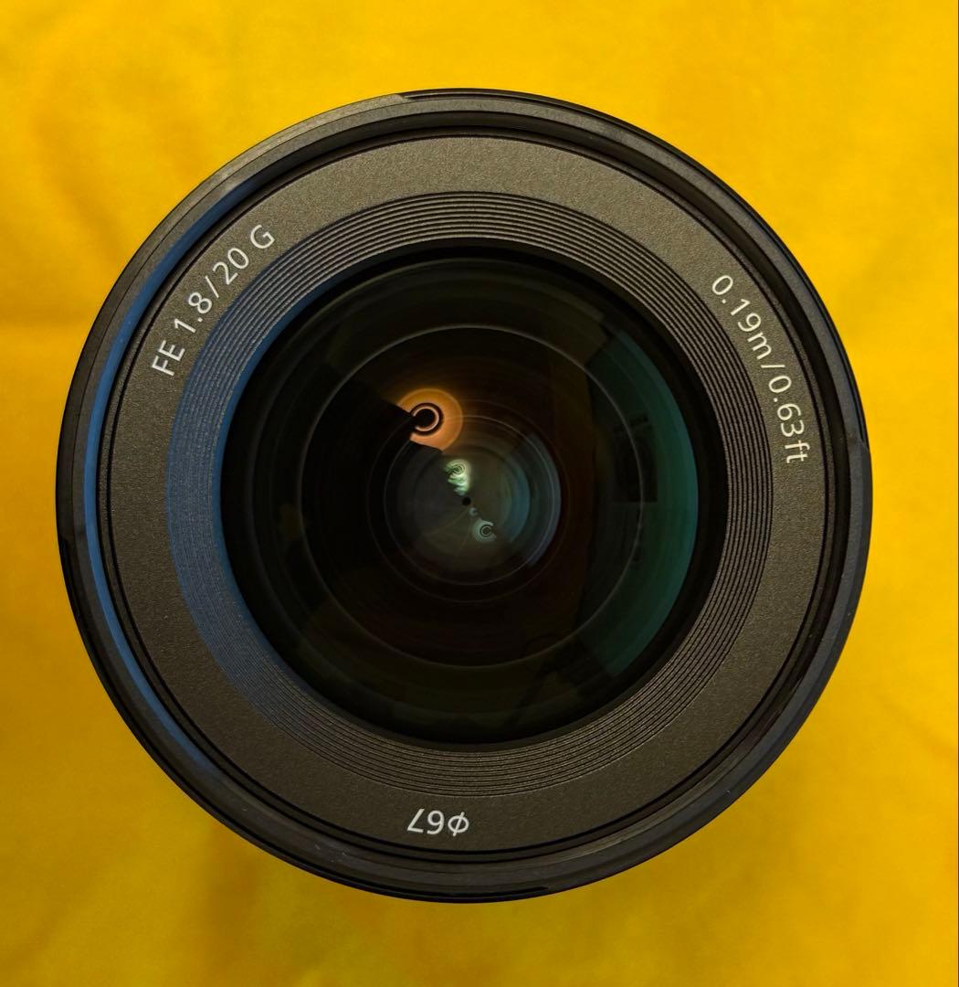 SONY FE 20mm F1.8 G 単焦点レンズ sel20f18g