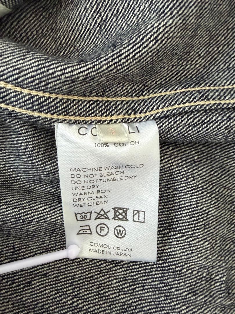 ジャケット・アウター COMOLI DENIM WORK JACKET 3