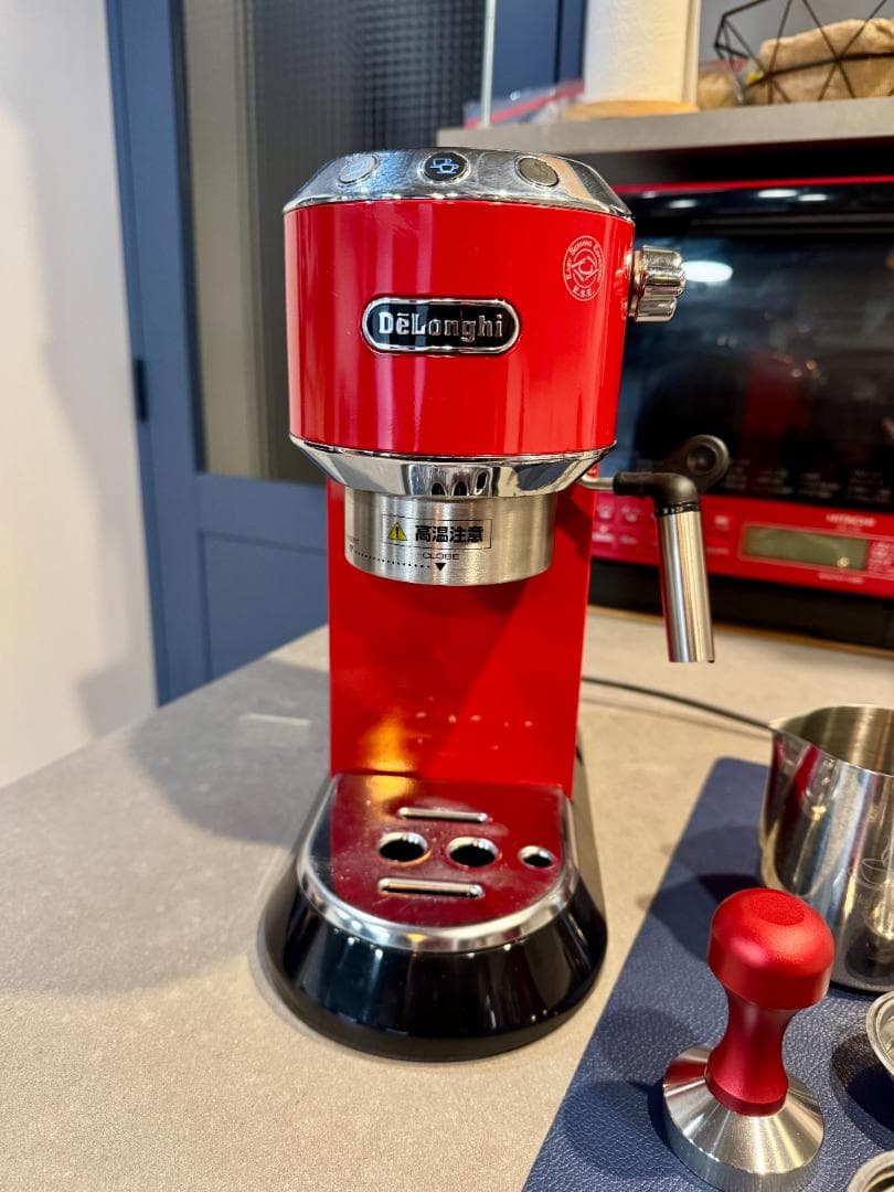 【動作確認済】DeLonghi デロンギ EC680 レッド エスプレッソマシン