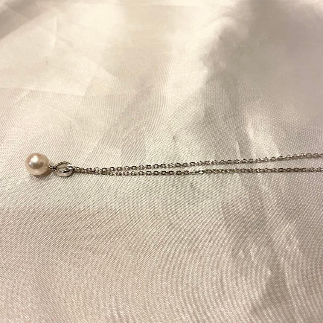 MIKIMOTO ミキモト 一粒 パールネックレス ケース付 7mm