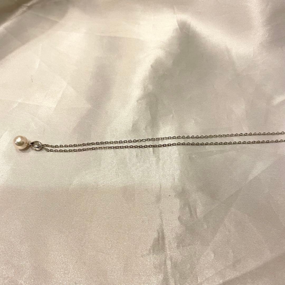 MIKIMOTO ミキモト 一粒 パールネックレス ケース付 7mm