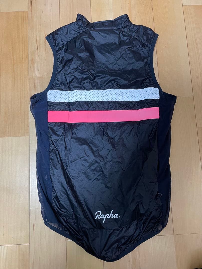 Rapha ブレべインサレーテッドジレ Mサイズ ネイビー