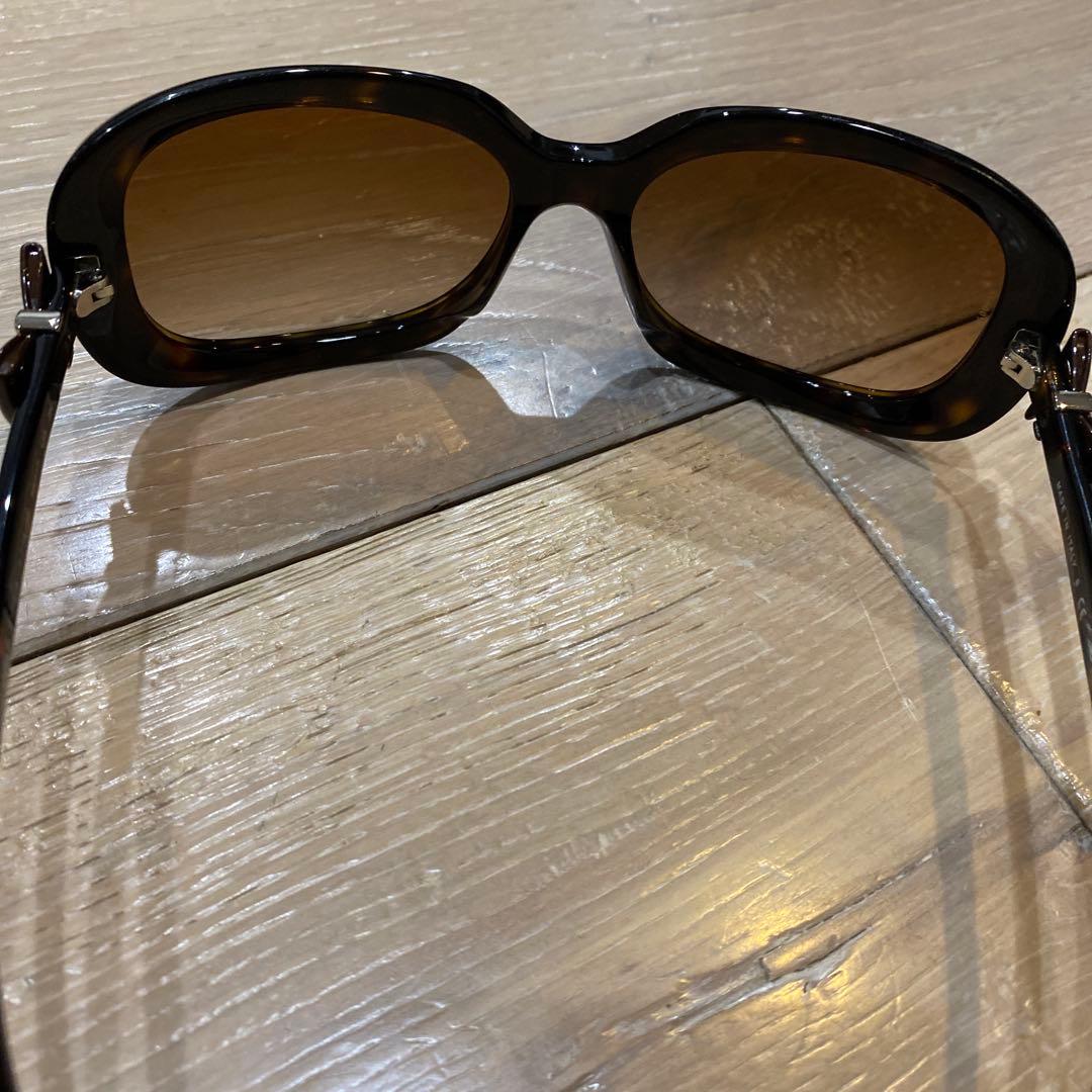 CHANEL シャネル　サングラス ブラウン　べっこう　リボン　美品
