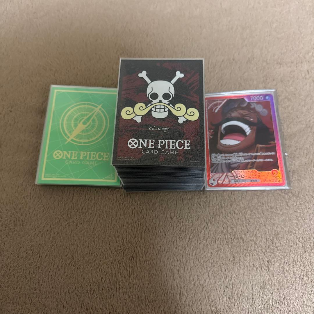 赤紫ロジャーデッキ　スリーブ　ドン付き