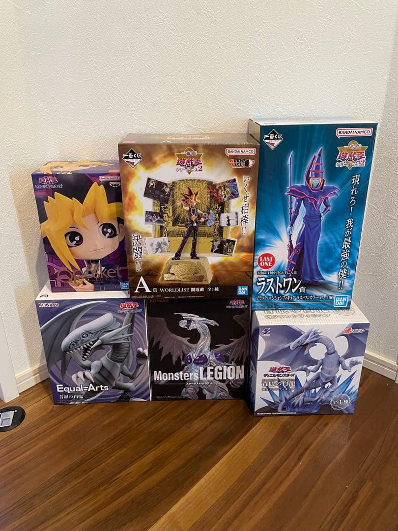 新品未開封 遊戯王 一番くじ A賞 遊戯 ラストワン ブラック マジシャン