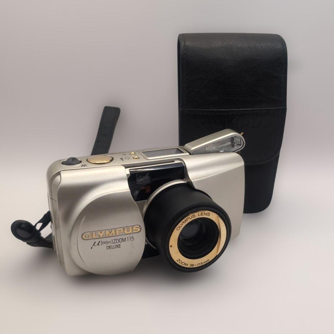 美品★ OLYMPUS mju ZOOM115 DELUXE 動作確認済み