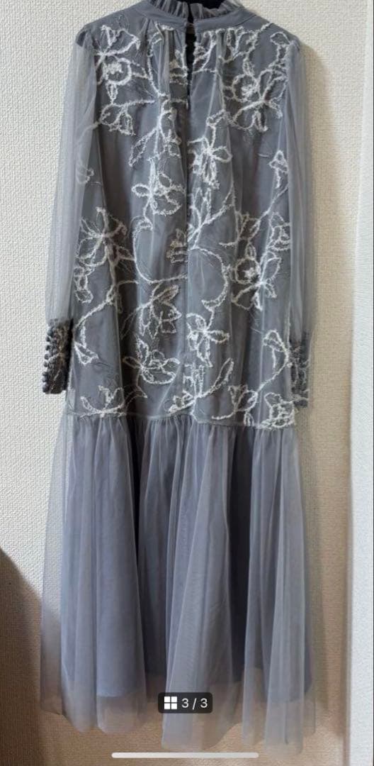 フェザーフラワーチュールドレス 結婚式　オケージョン　Dorry Doll