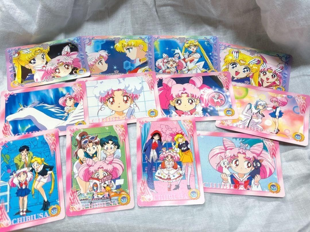 【ほぼコンプ】セーラームーンワールド4 セーラームーン カードダス 34枚セット