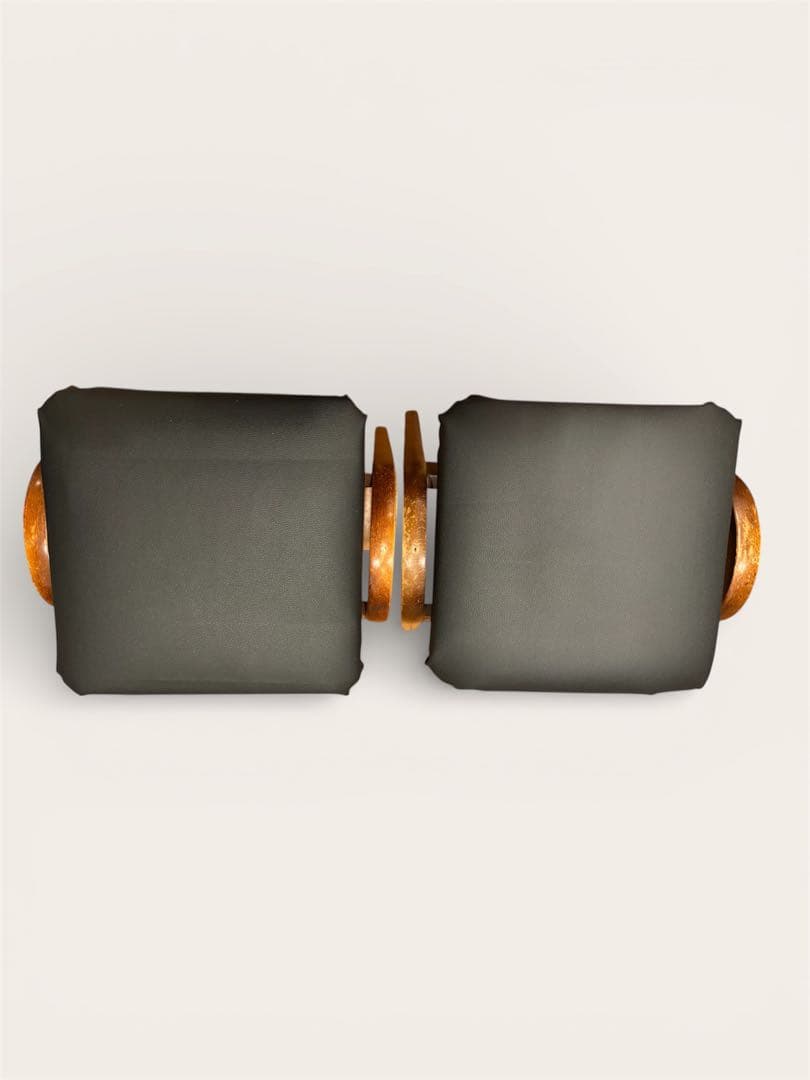 秋田木工 曲木スツール 2脚セット 座面リメイク品 DIY向け 北欧風