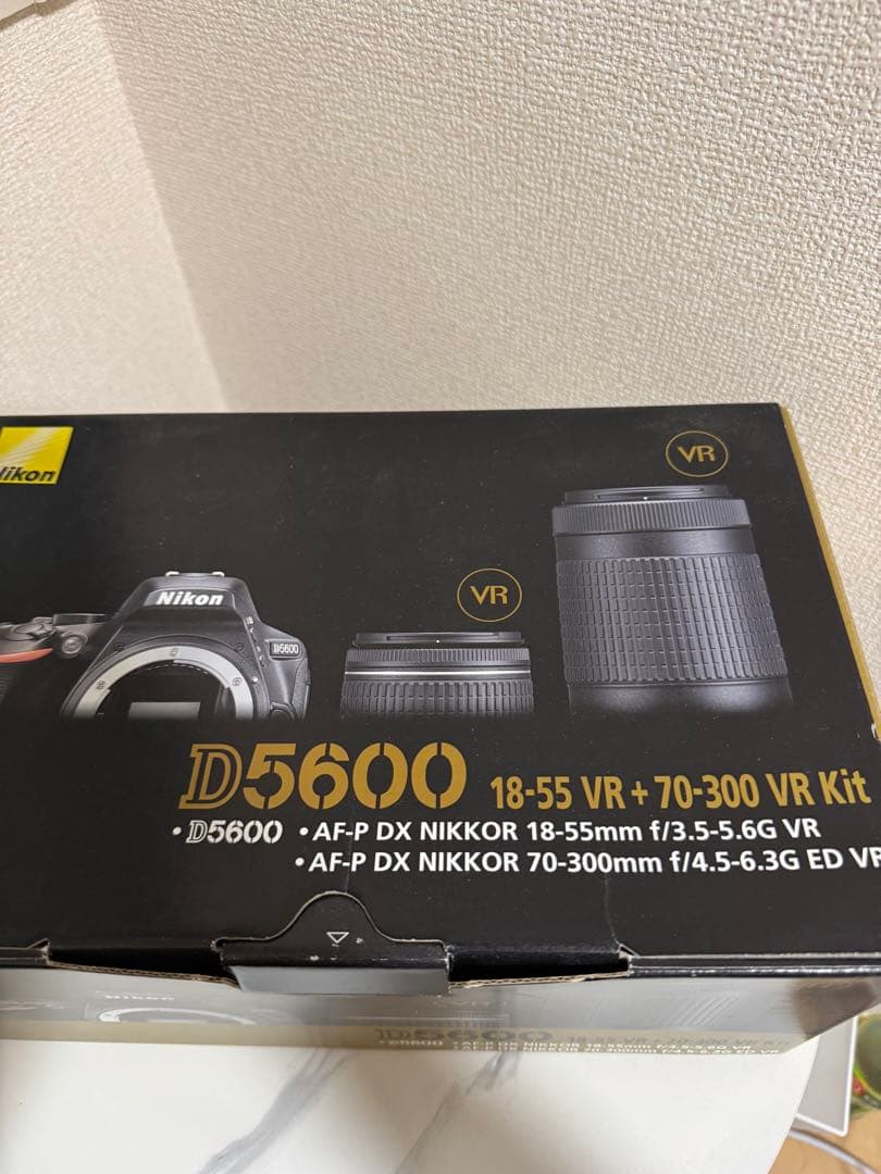 Nikon 眼レフカメラ D5600 ダブルズームキット D5600WZBK