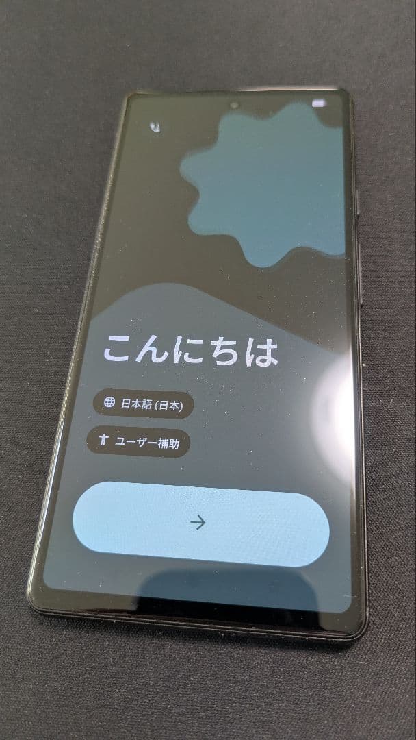 【中古】Google Pixel 6a 本体 充電ケーブル付き【保護ケース付】