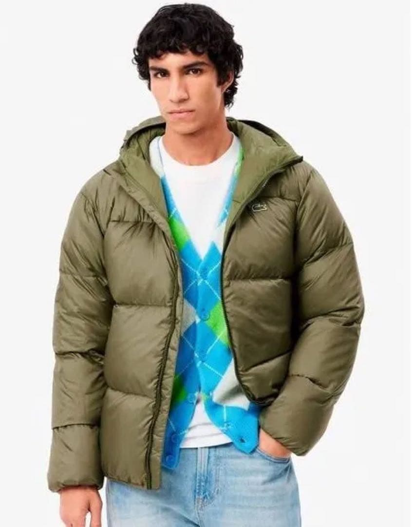 LACOSTE バックステッチダウン　新品