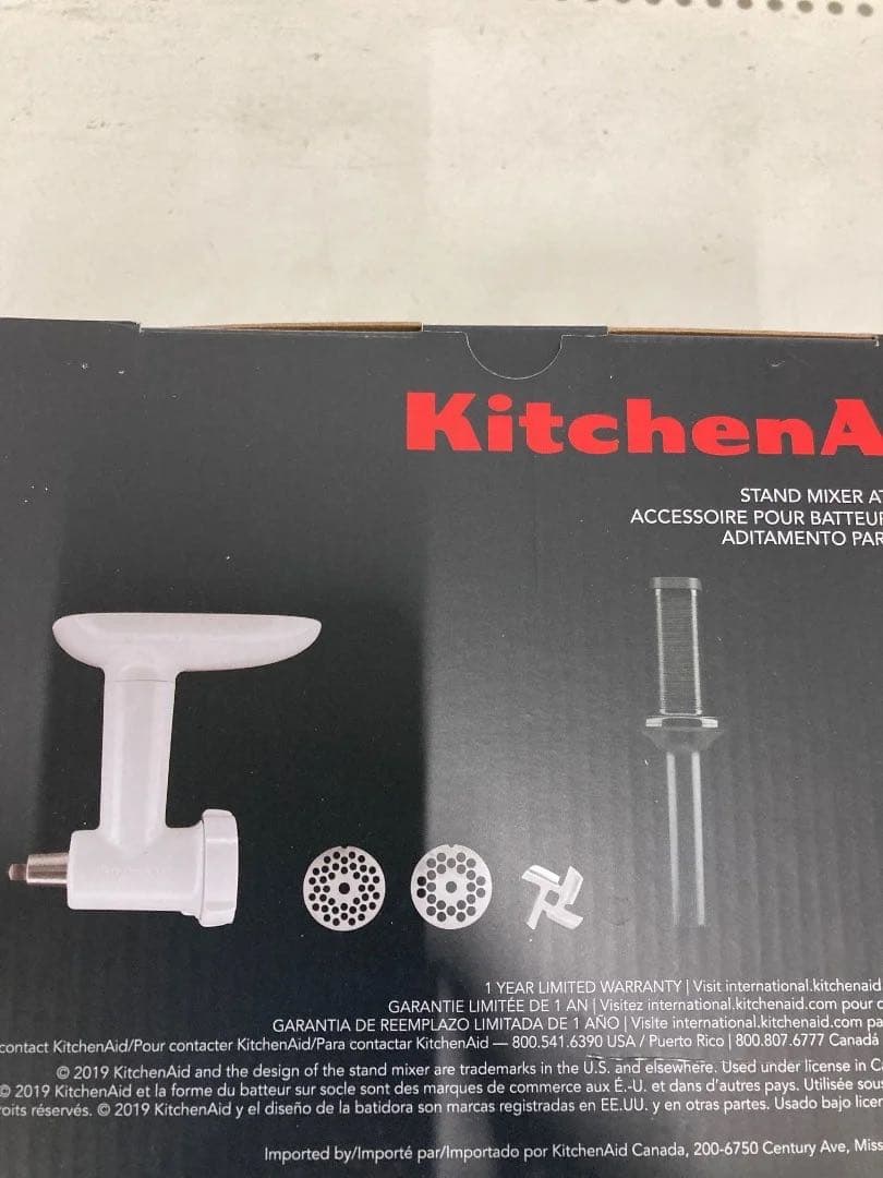 【未使用品】Kitchen Aid スタンドミキサ－ 9KSM160FGA
