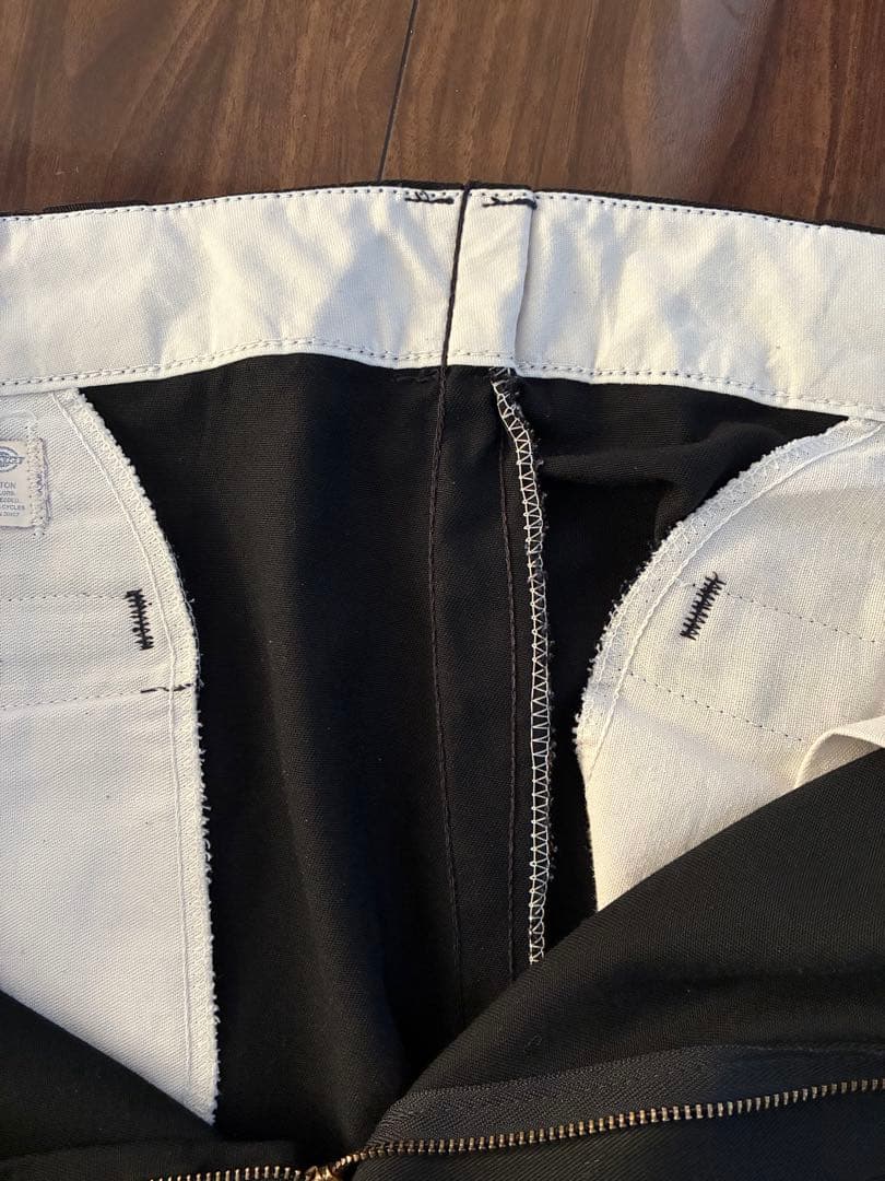 Dickies アメリカ製 ブラック 38×32 made in usa