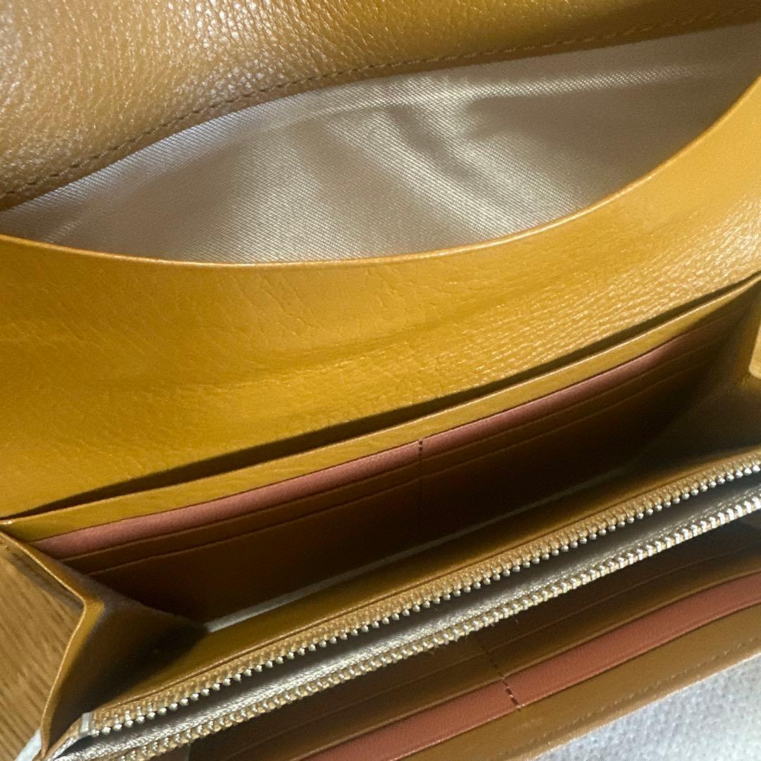 土屋鞄製造所【未使用品】キャメル レザー 長財布　廃盤品